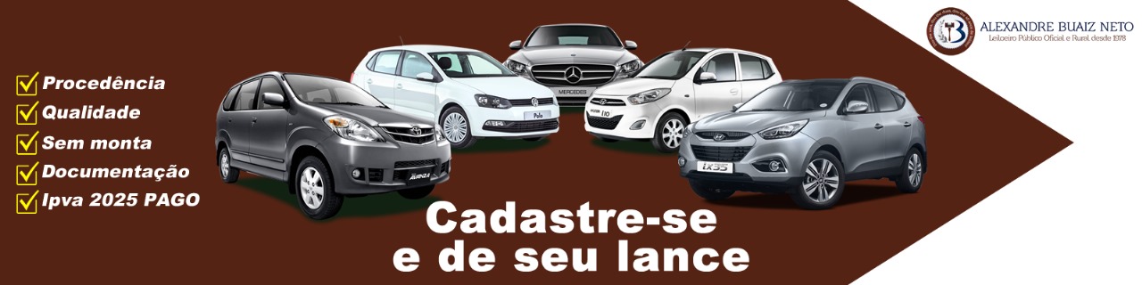 LEILÕES DE VEICULOS 